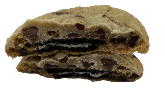 Oreo Stuffed Chocolate Chip Cookie