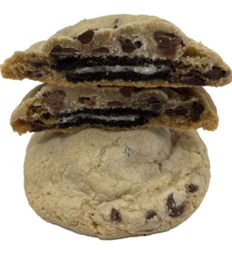 Oreo Stuffed Chocolate Chip Cookie